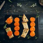 Sobrasada with bread in cutting-board