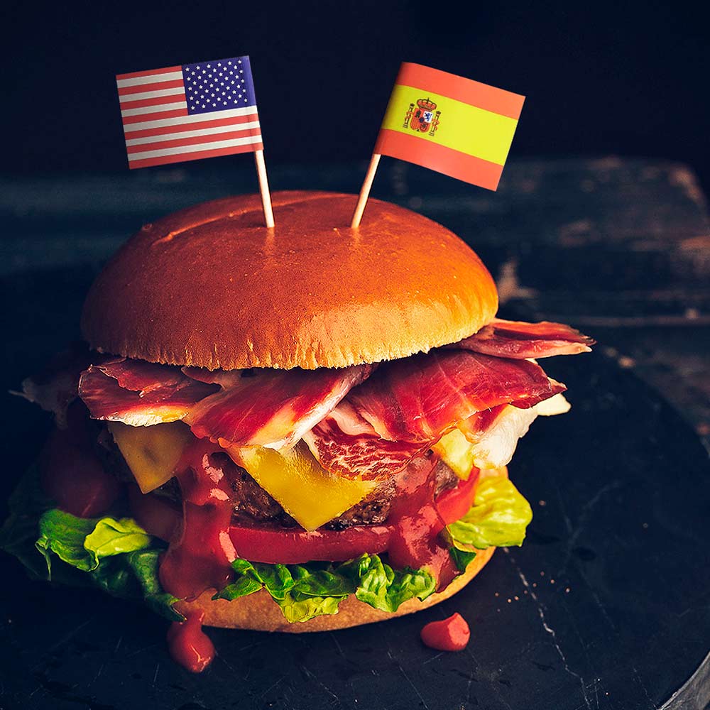 Hamburguesa Usa España